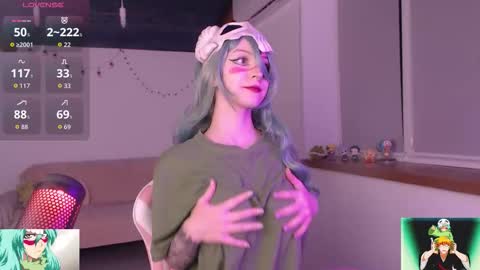 Snapshot of goddessakiko chatting on March 12, 6:25 pm Akiko online show from March 12, 6:25 pm