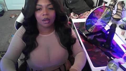 Snapshot of goddesscocoaa chatting on January 28, 2:10 pm Goddess Cocoa online show from January 28, 2:10 pm