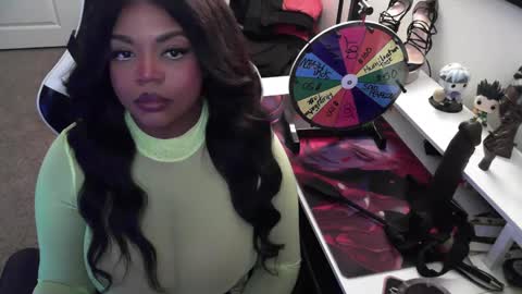 Snapshot of goddesscocoaa chatting on January 31, 11:56 am Goddess Cocoa online show from January 31, 11:56 am