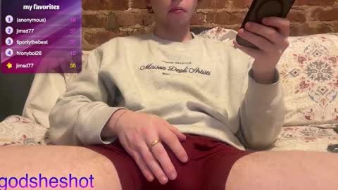 Snapshot of godsheshot chatting on January 11, 8:58 pm godsheshot online show from January 11, 8:58 pm