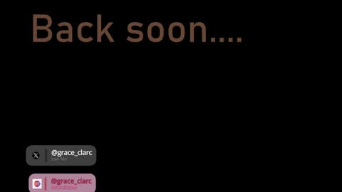 Snapshot of grace_clarc chatting on March 23, 3:05 pm Grace clarc online show from March 23, 3:05 pm