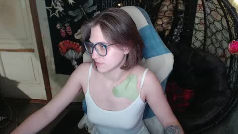 Snapshot of greenwitch9 chatting on April 9, 2:22 pm Lina online show from April 9, 2:22 pm