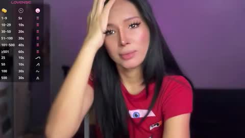 Snapshot of h34rtsforcami chatting on March 18, 4:48 am Camila online show from March 18, 4:48 am