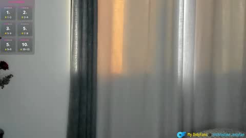 Christine -  online show from January 14, 12:44 pm