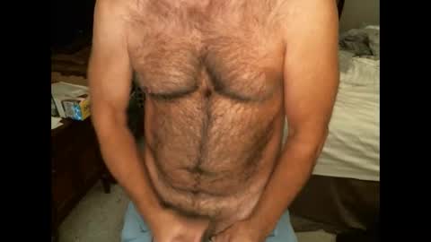 Snapshot of hairypecsguy chatting on November 5, 10:43 pm Hairy pecs online show from November 5, 10:43 pm