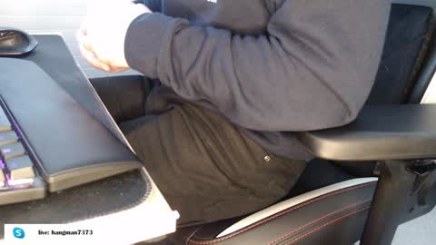 Snapshot of hangman73 chatting on February 6, 9:43 am Hangman online show from February 6, 9:43 am