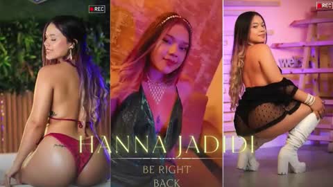 Snapshot of hanna_jadidi chatting on October 12, 3:27 am Hanna online show from October 12, 3:27 am