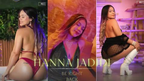 Snapshot of hanna_jadidi chatting on October 14, 3:18 am Hanna online show from October 14, 3:18 am