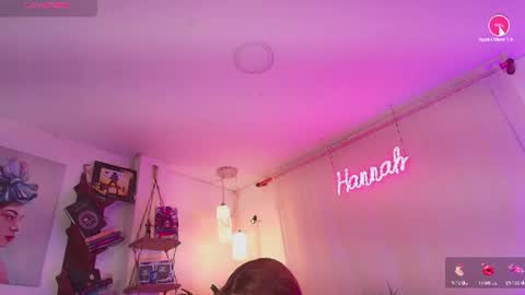 Snapshot of hannah_lovee chatting on July 17, 2:29 am hannah_lovee online show from July 17, 2:29 am