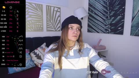 Snapshot of hat_girl chatting on December 21, 4:19 am Nicole online show from December 21, 4:19 am