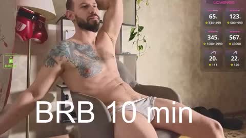 HaydenMuscled online show from March 25, 5:13 am