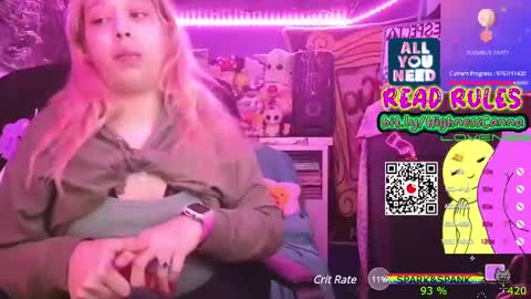 Snapshot of highnesscanna chatting on December 7, 5:53 pm HiGHNESS CANNA online show from December 7, 5:53 pm