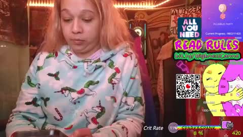 Snapshot of highnesscanna chatting on December 9, 9:06 am HiGHNESS CANNA online show from December 9, 9:06 am