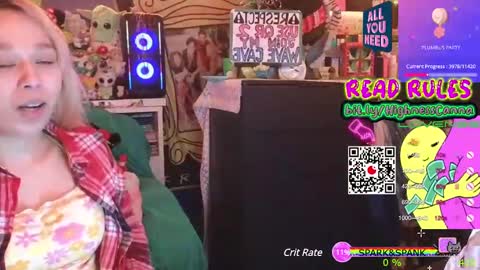 Snapshot of highnesscanna chatting on January 14, 9:45 am HiGHNESS CANNA online show from January 14, 9:45 am