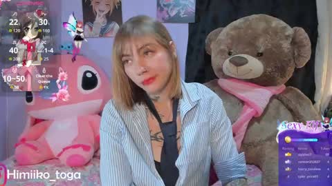 Snapshot of himiiko_toga chatting on April 21, 1:42 am Himiiko online show from April 21, 1:42 am