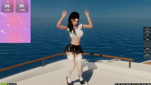 Snapshot of hinata__sweet chatting on March 11, 12:33 am Hanna online show from March 11, 12:33 am