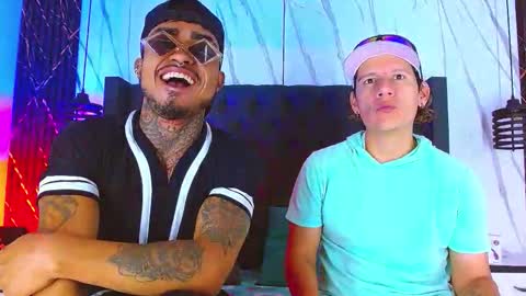 Snapshot of hot_latino_x chatting on November 24, 1:00 pm SEXY COUPLE online show from November 24, 1:00 pm