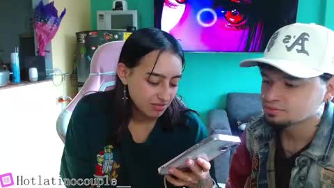 Snapshot of hotlatinocouple__ chatting on June 5, 8:58 pm Eevee Zoro online show from June 5, 8:58 pm