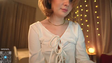 Snapshot of iamclaire_ chatting on January 16, 3:13 pm Claire online show from January 16, 3:13 pm