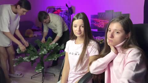 Julia and Mira online show from December 24, 2:22 pm