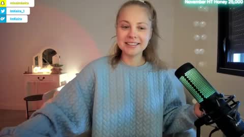 Snapshot of imkeira chatting on November 21, 9:30 am ImKeira online show from November 21, 9:30 am