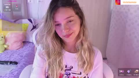 Snapshot of imlarisamaia chatting on March 10, 10:55 pm Larisa online show from March 10, 10:55 pm