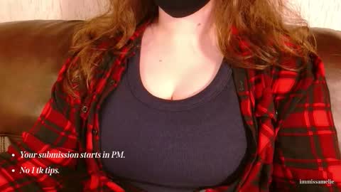 Miss Amelie online show from December 3, 12:07 am