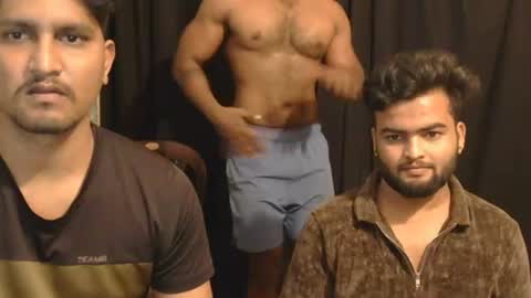Snapshot of indiandesiguys2023 chatting on June 19, 7:45 am indian guys for you online show from June 19, 7:45 am