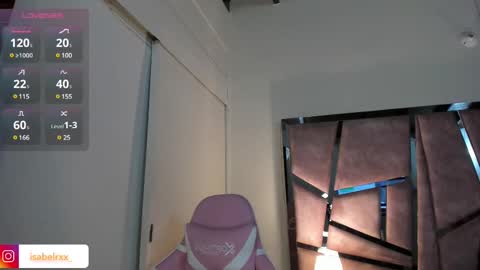 Snapshot of isabel_roux chatting on February 11, 6:08 am Isabel online show from February 11, 6:08 am