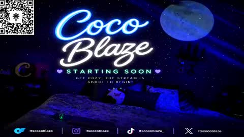 CoCo Blaze online show from July 28, 2:18 am