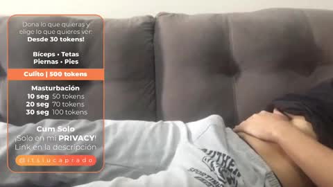 Snapshot of itslucaprado chatting on November 2, 1:13 pm Luca Prado online show from November 2, 1:13 pm