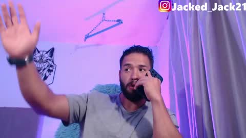 Snapshot of jack_master_muscle chatting on May 15, 11:34 pm jack and leah online show from May 15, 11:34 pm