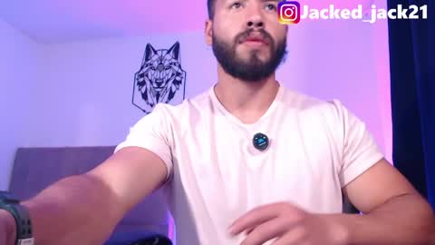 Snapshot of jack_master_muscle chatting on May 29, 2:31 am jack and leah online show from May 29, 2:31 am