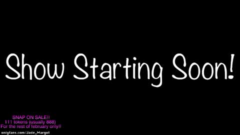 Jade Margot online show from February 17, 3:47 am