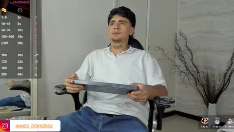 Snapshot of jamesdekker chatting on October 21, 8:20 pm jamesdekker online show from October 21, 8:20 pm