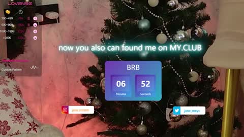 your kitty JANE roawww online show from December 24, 11:28 am