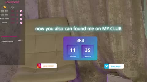 your kitty JANE roawww online show from January 8, 11:10 am