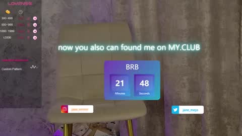 your kitty JANE roawww online show from January 14, 8:09 am