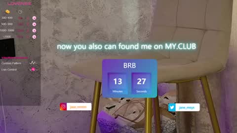 your kitty JANE roawww online show from January 28, 11:17 am