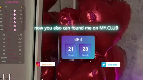 your kitty JANE roawww online show from February 16, 8:10 am