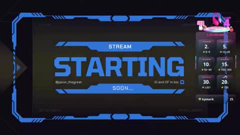 Jason theGreat online show from October 10, 10:14 am