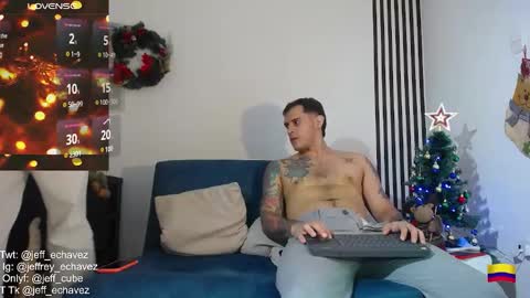 Snapshot of jeff_cube chatting on December 8, 7:11 pm Jeff and Mugi Independent model online show from December 8, 7:11 pm