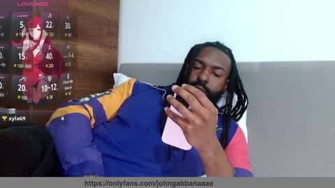 Snapshot of johngabbanaaaa chatting on February 24, 3:53 pm John Gabbana online show from February 24, 3:53 pm