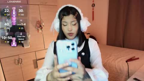 Snapshot of ju_kyung chatting on April 3, 4:10 am Ju Kyung online show from April 3, 4:10 am