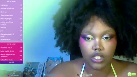 Snapshot of juicy_janet chatting on March 21, 5:38 pm juicy_janet online show from March 21, 5:38 pm