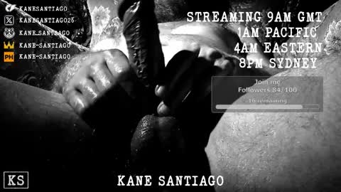 Snapshot of kane_santiago chatting on March 16, 11:42 pm Kane Santiago online show from March 16, 11:42 pm