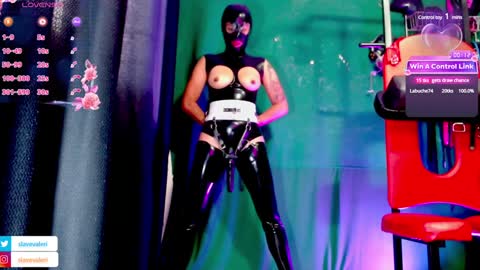 Valeria slave online show from January 24, 1:25 pm
