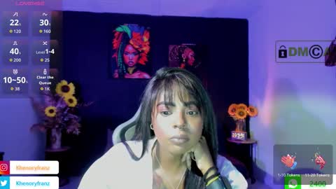 Snapshot of khenoryfranz chatting on October 25, 3:14 am Khenory online show from October 25, 3:14 am