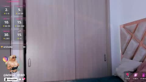 Snapshot of khloe_018 chatting on February 14, 10:56 am KHLOE online show from February 14, 10:56 am