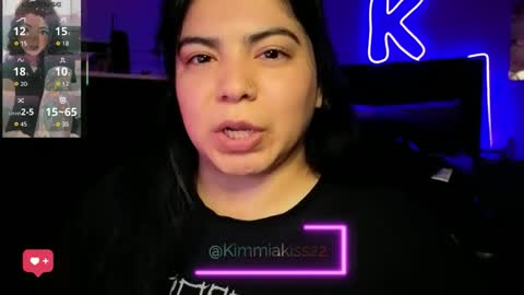 Snapshot of kimmiakiss22 chatting on May 9, 4:17 am Kimmi online show from May 9, 4:17 am